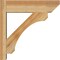 Ekena Millwork Legacy Slat Rough Sawn Outlooker, Western Red Cedar, 6"W x 20"D x 20"H OUT06X20X20LEC06RWR - alternate 2